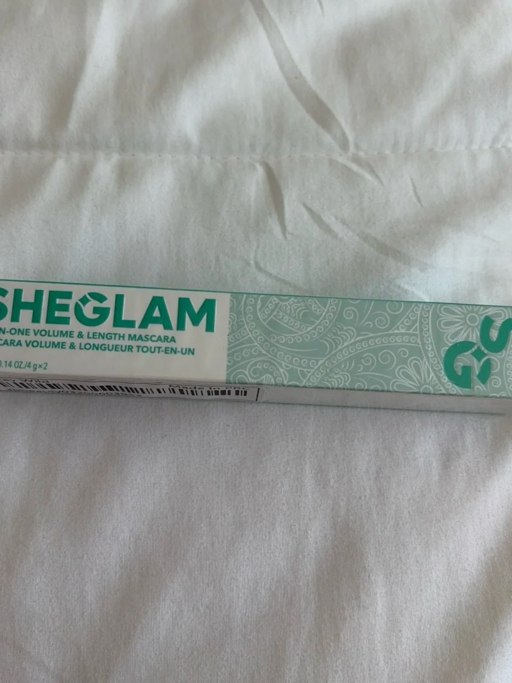 glam Washable Black Mascara - Dual-Ended Volumizing & Defining